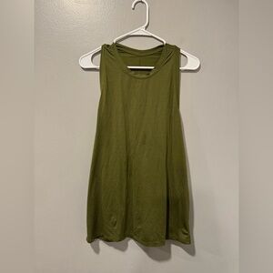 lululemon athletica Olive Green Tank Top